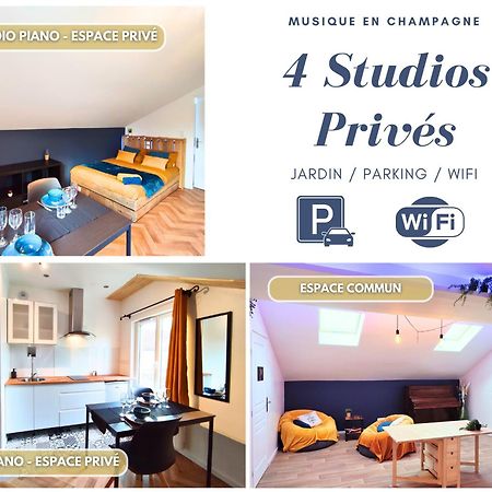 4 Studios - Musique En Champagne 香槟沙隆 外观 照片
